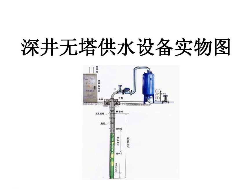 鹤峰县井泵无塔式供水设备